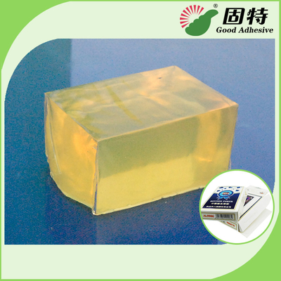 Colle chaude d'adhésifs sensibles à la pression de fonte de boîte de tisonnier pour la boîte, bloc formé