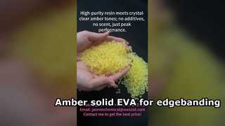 Adhésifs thermofusibles EVA solides ambrés pour bandes de chant