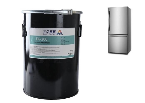 Adhésifs chauds de fonte de la porte PUR de réfrigérateur de fonte de polyuréthane chaud en verre de colle
