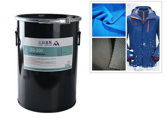 Les tissus fonctionnels d'habillement collent la colle de tissu pour la veste en nylon CAS 9009 54 5