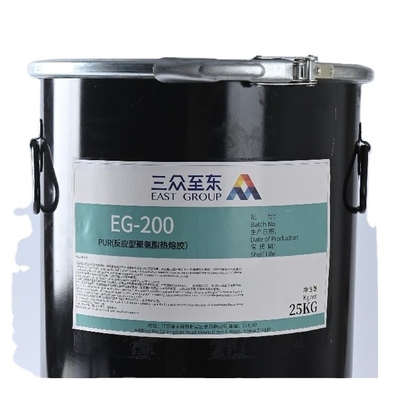Adhésif chaud de fonte de polyuréthane de bordure foncée de PVC de placage pour le conseil en bois de forces de défense principale